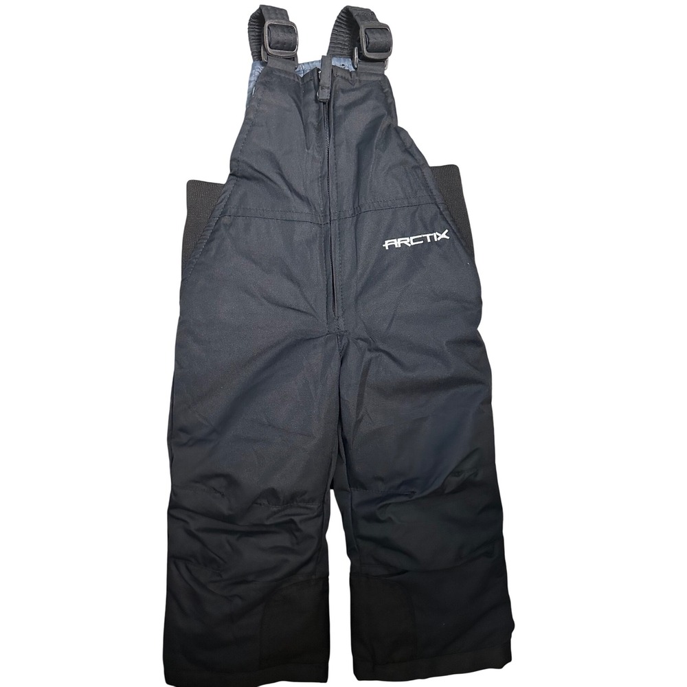 Arctix Kids Black Ski‎ Snow Bib Overalls Infant Bebe 12M